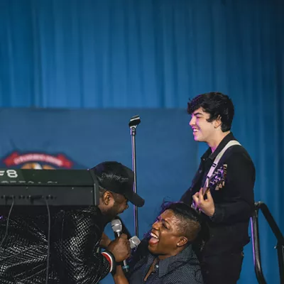 Image: Everyone we saw feeling the Bern at Bernie Sanders' Detroit rally at TCF Center