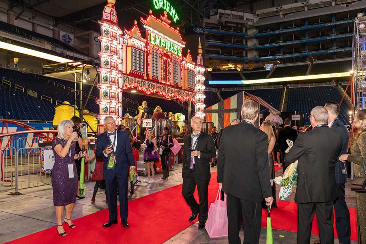 Everyone we saw hobnobbin’ at Ford Field’s Hob Nobble Gobble charity event