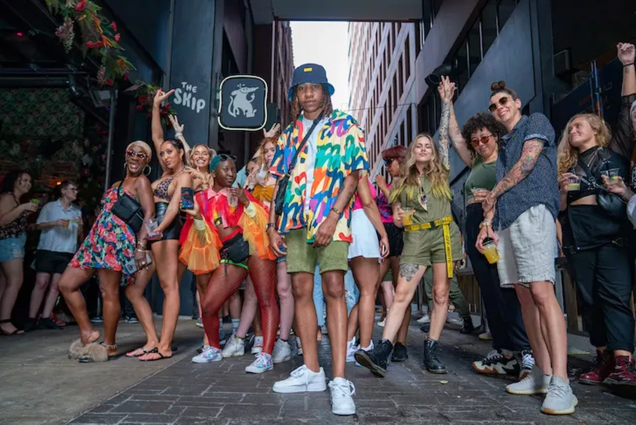 Image: Everyone we saw jamming at Lesbian Social Detroit's Block Party
