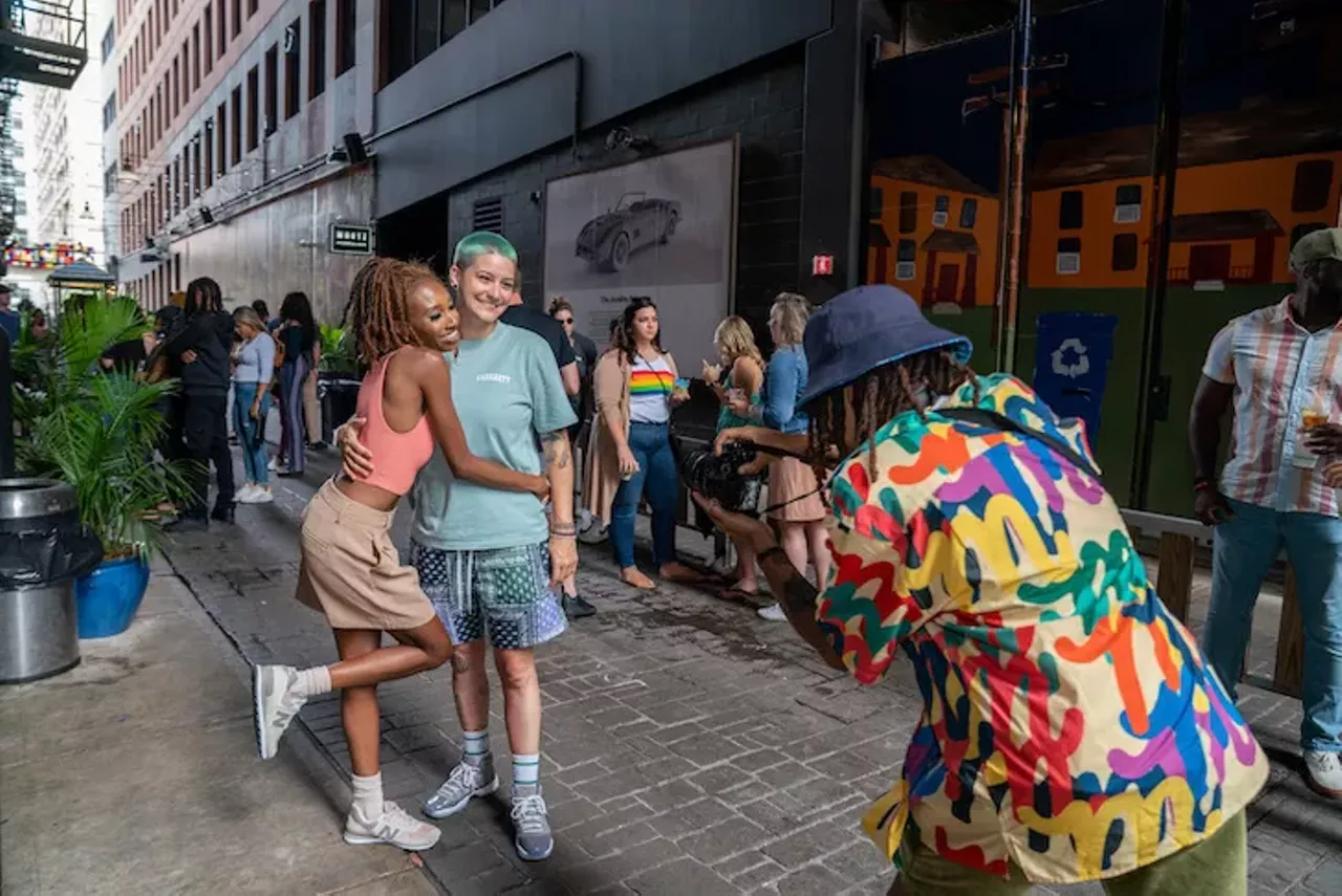 Image: Everyone we saw jamming at Lesbian Social Detroit's Block Party