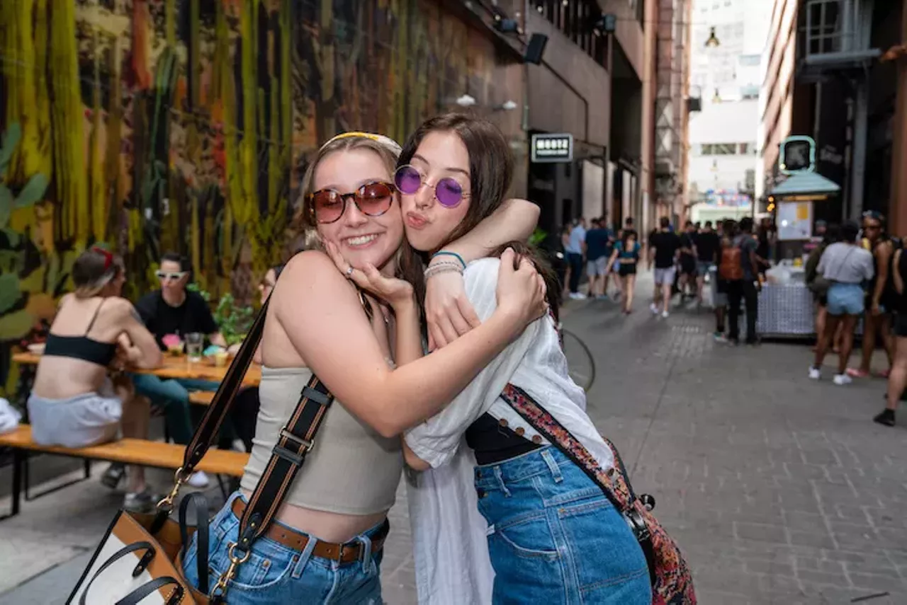 Image: Everyone we saw jamming at Lesbian Social Detroit's Block Party