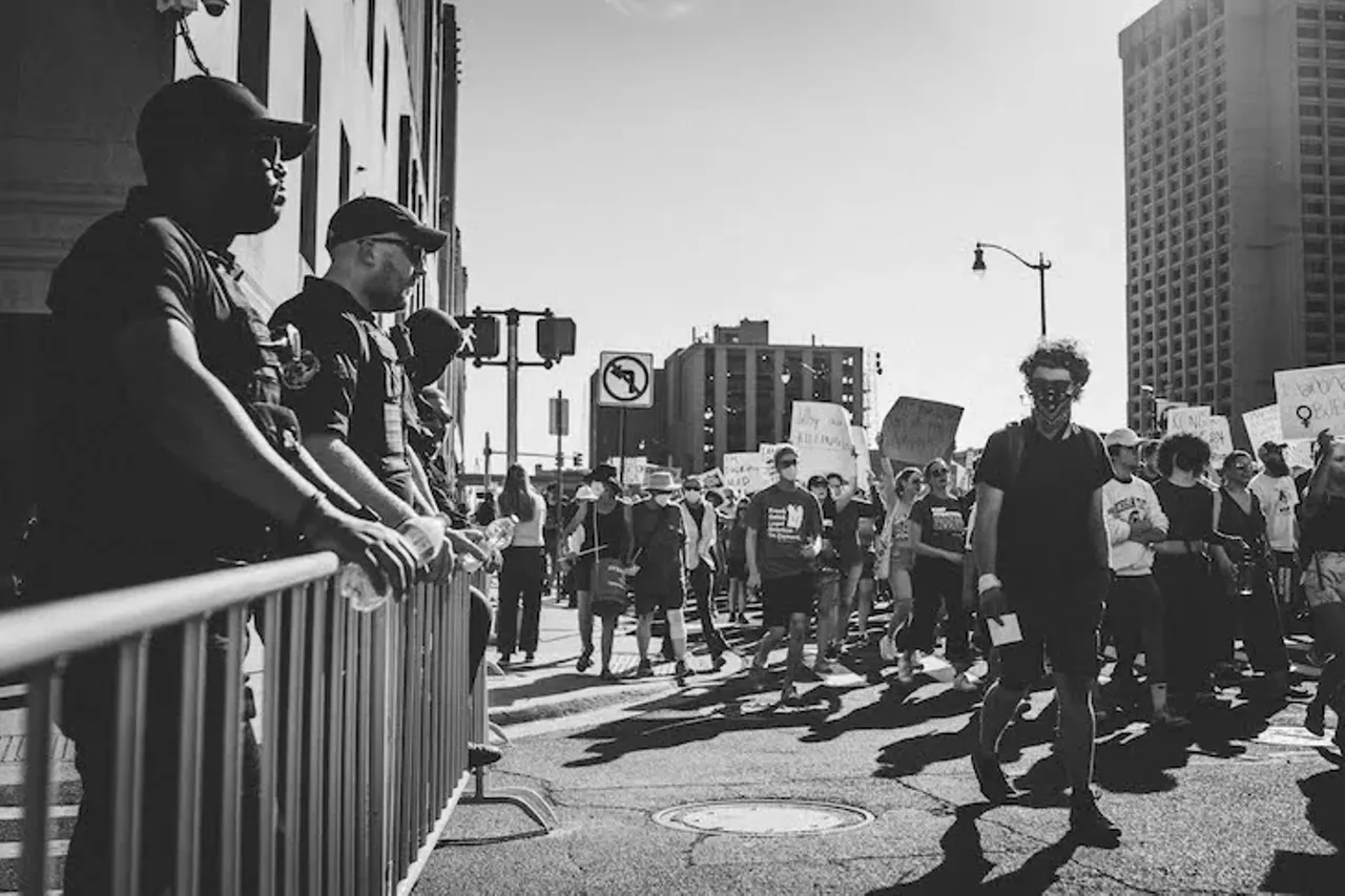 Image: Everyone we saw marching in Detroit for reproductive rights after 'Roe v. Wade' was overturned on Friday