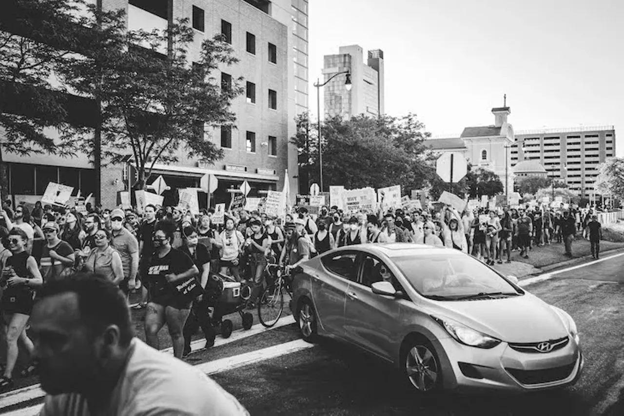 Image: Everyone we saw marching in Detroit for reproductive rights after 'Roe v. Wade' was overturned on Friday