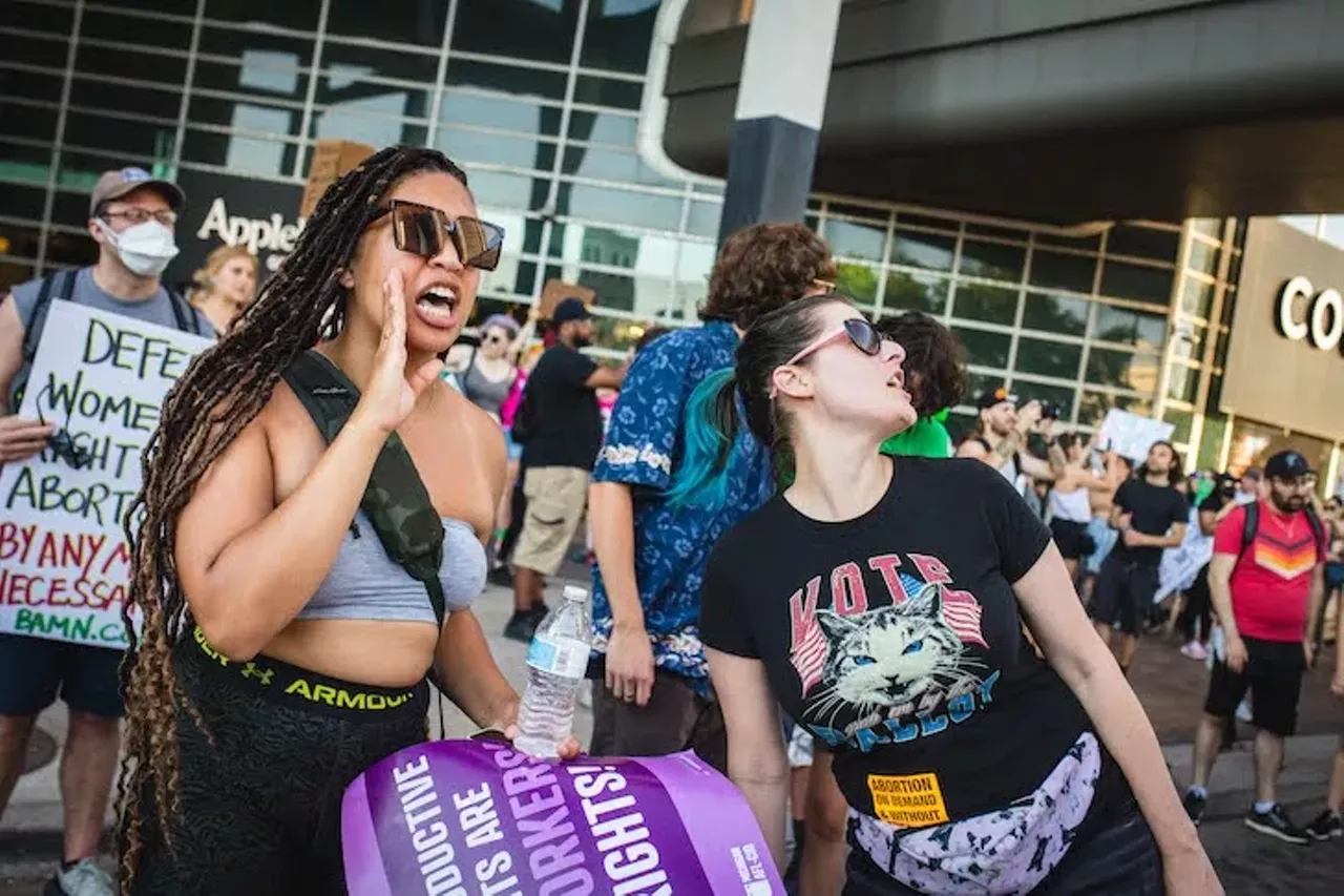 Image: Everyone we saw marching in Detroit for reproductive rights after 'Roe v. Wade' was overturned on Friday