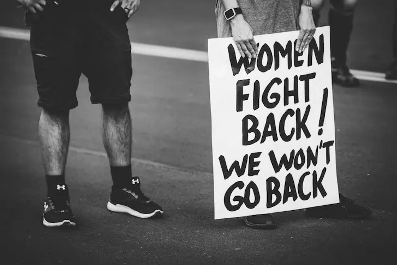 Image: Everyone we saw marching in Detroit for reproductive rights after 'Roe v. Wade' was overturned on Friday