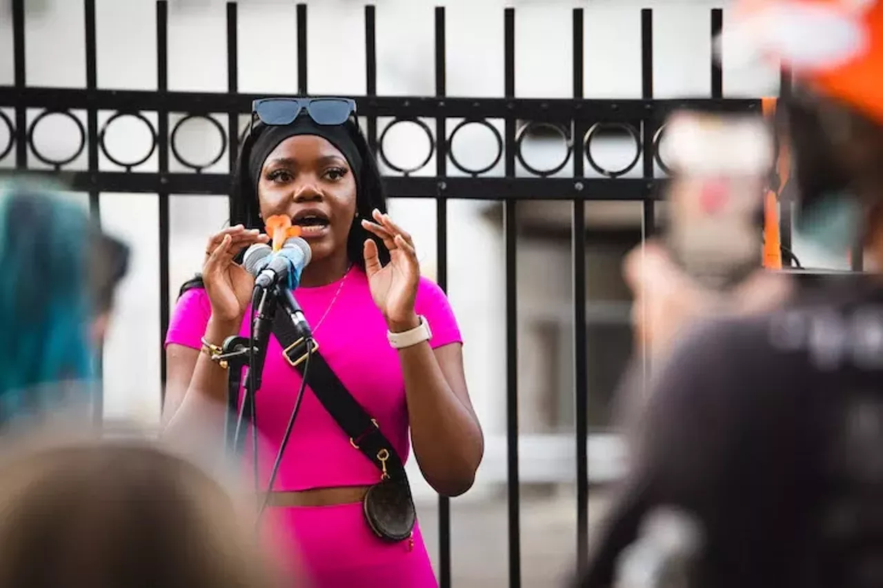 Image: Everyone we saw marching in Detroit for reproductive rights after 'Roe v. Wade' was overturned on Friday