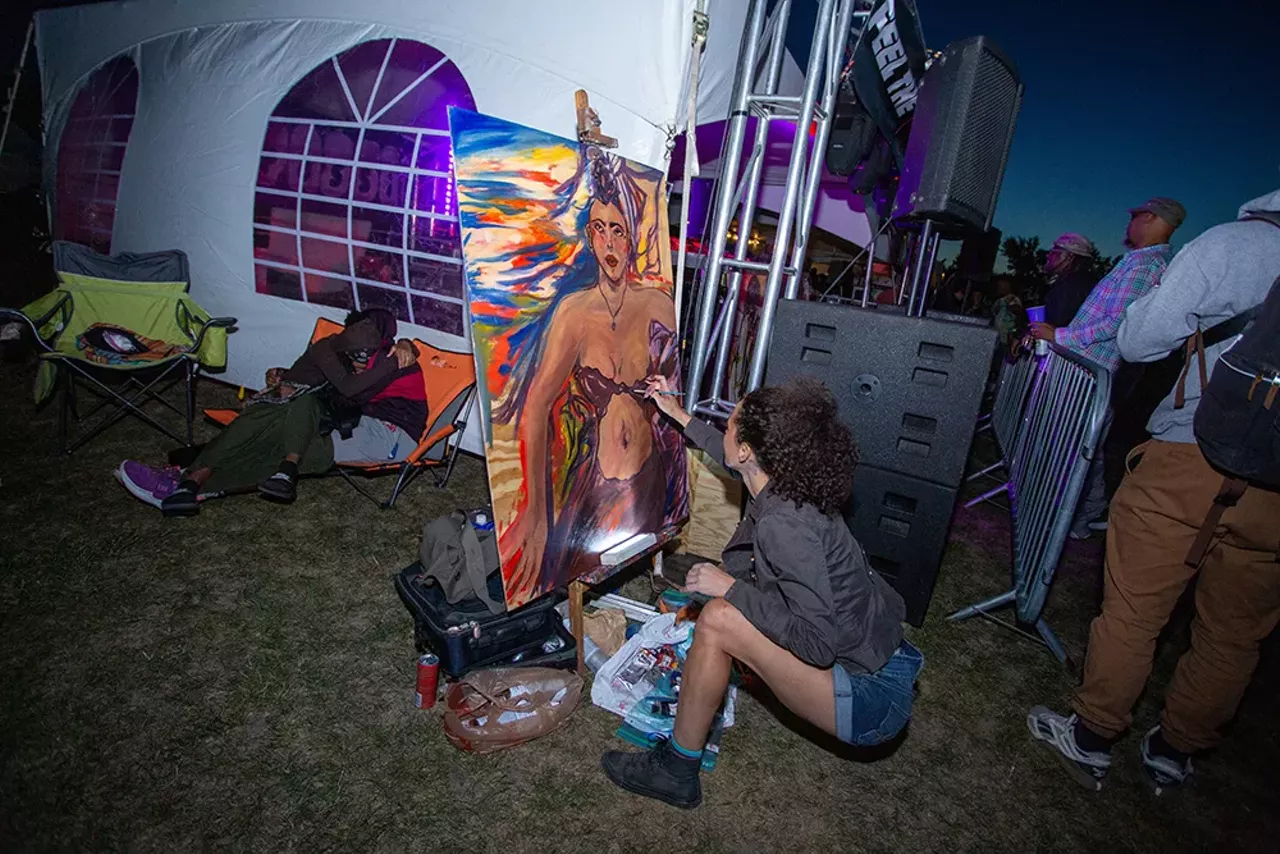 Image: Everyone we saw partying at Charivari Detroit Music Festival 2022 at Fort Wayne