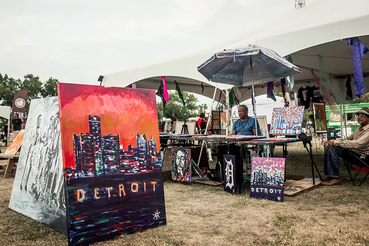 Image: Everyone we saw partying at Charivari Detroit Music Festival 2022 at Fort Wayne