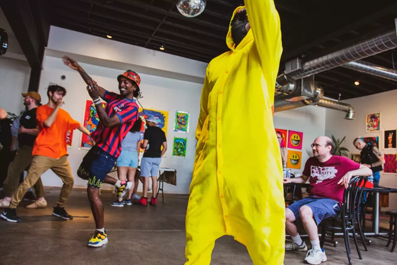 Image: Everyone we saw partying with Sheefy McFly at Detroit's Spot Lite during Micro Movement fest