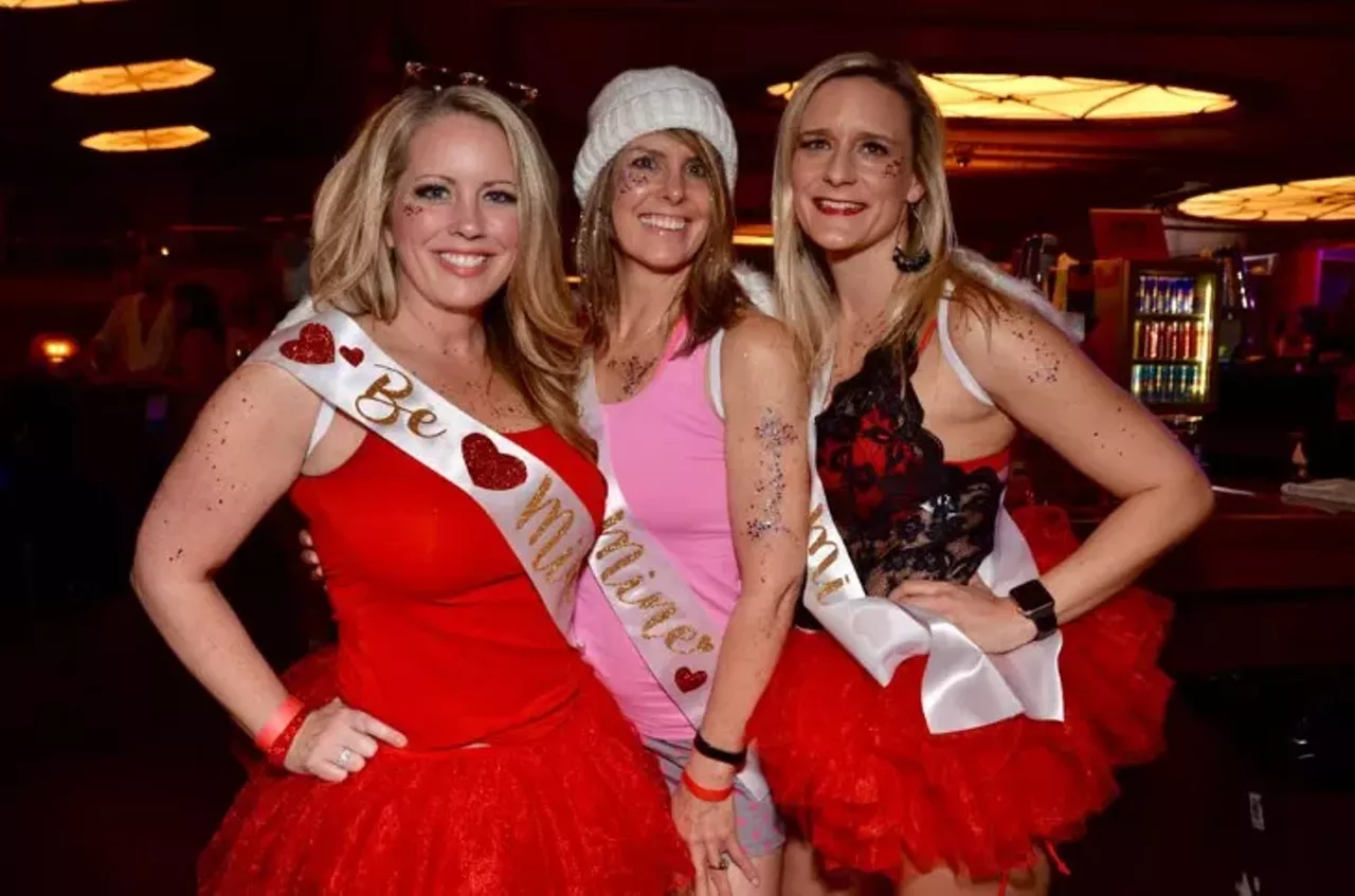 Image: Everyone who came out for a 'brief' jog at the Detroit Cupid Run