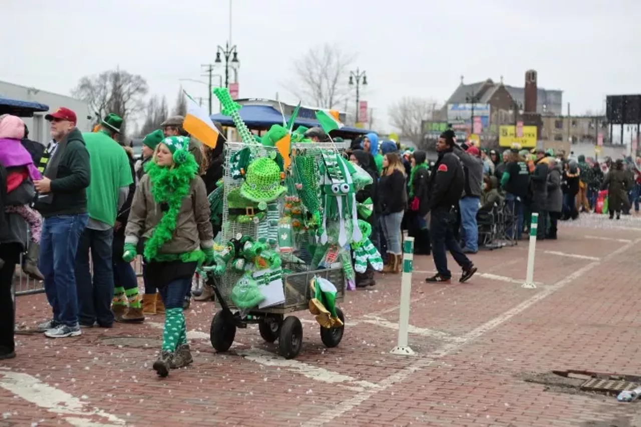 Everyone who celebrated at the St. Patrick's Parade in Corktown
