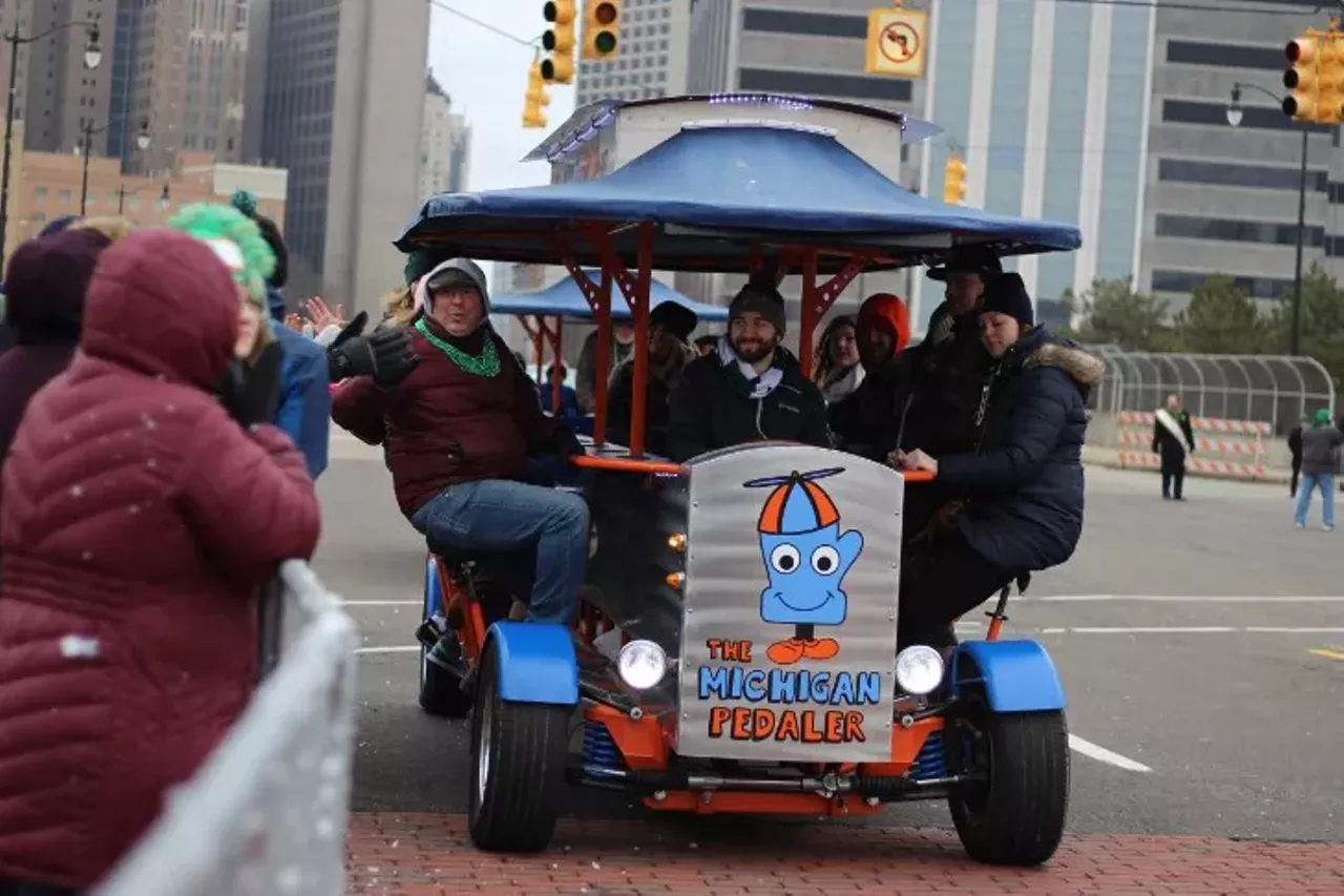 Everyone who celebrated at the St. Patrick's Parade in Corktown