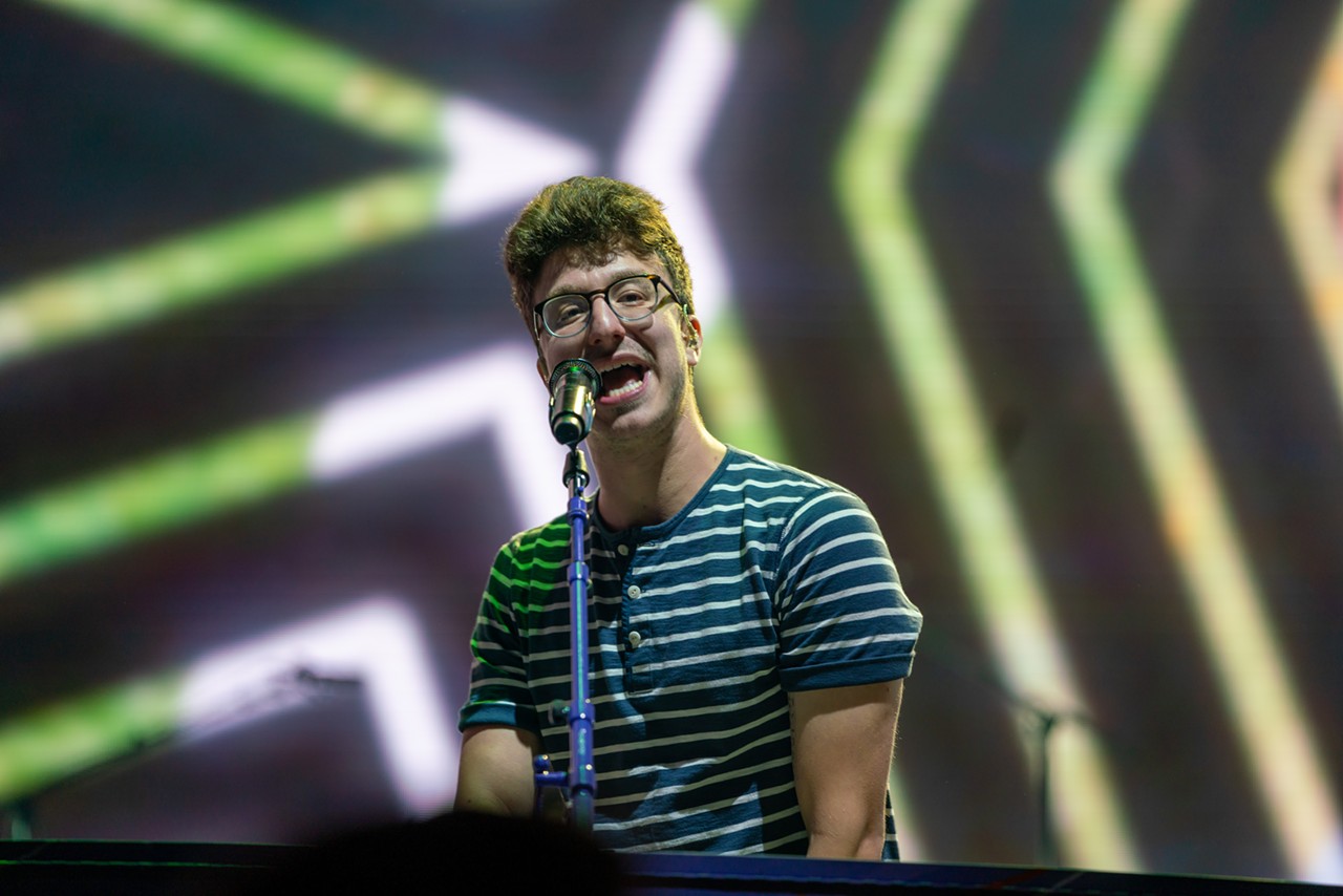Everything we saw at the AJR and BoyWithUke concert at Pine Knob Music Theatre