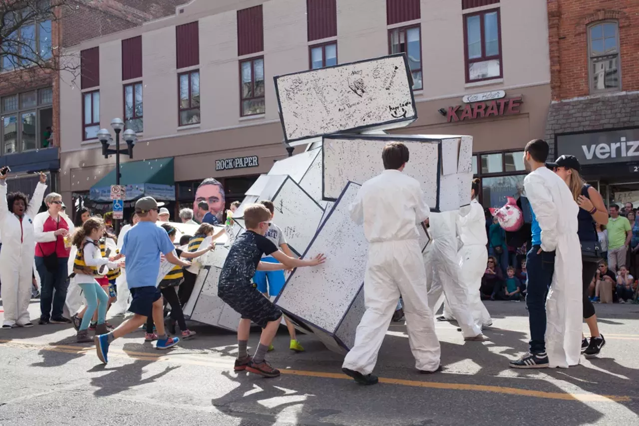 Image: Everything we saw during the quirky Festifools parade in Ann Arbor