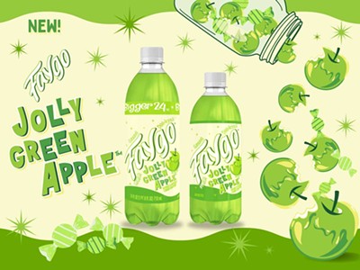 Faygo plans to debut its new “Jolly Green Apple” at Arts, Beats & Eats.