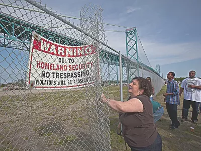 Image: Fenced out - no more