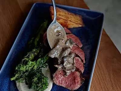 Coeur’s fall menu includes lots of mushrooms.