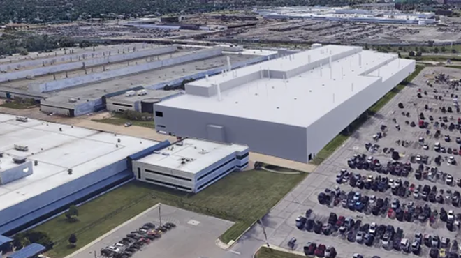 A rendering of the proposed plant.