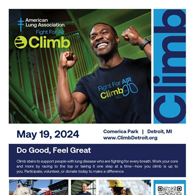 Fight For Air Climb Flyer