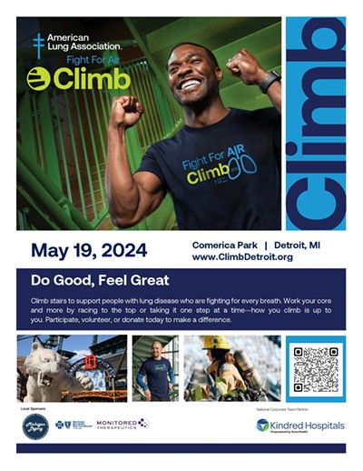 Fight For Air Climb Flyer