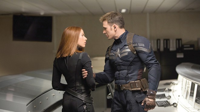 "So, Black Widow, you wanna go get coffee after we deal with this shit?"