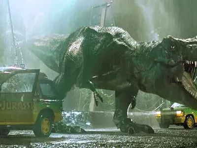 Despite looking long in the tooth, Spielberg’s tyrannosaurus still has some bite.