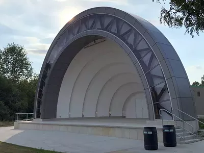 Image: First concert set for Detroit’s restored historic bandshell