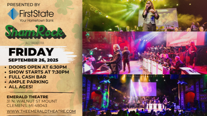 Image: First State Bank presents ShamRock Jazz Orchestra