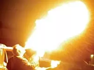 Image: Flame on!