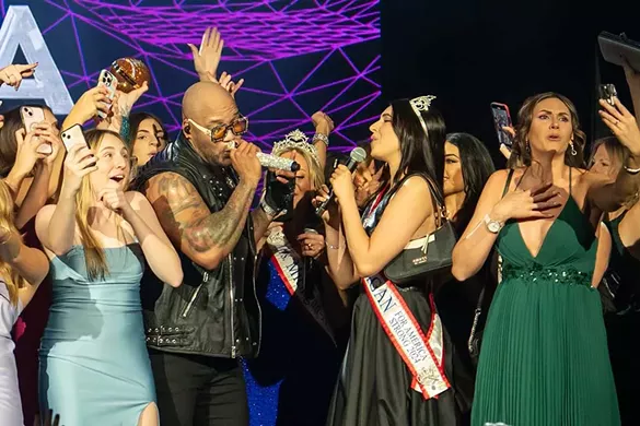 Image: Flo Rida performed at the Detroit Auto Show charity gala