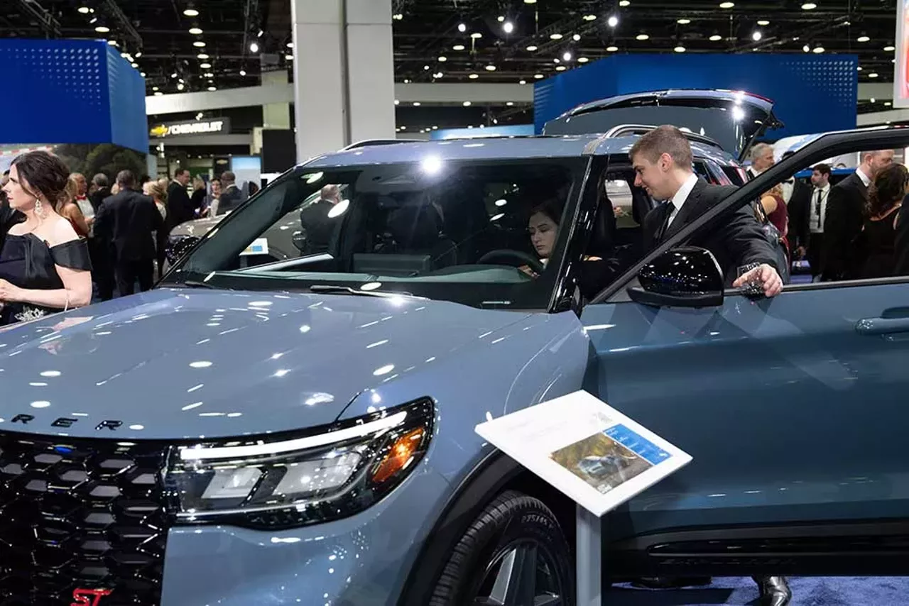 Image: Flo Rida performed at the Detroit Auto Show charity gala