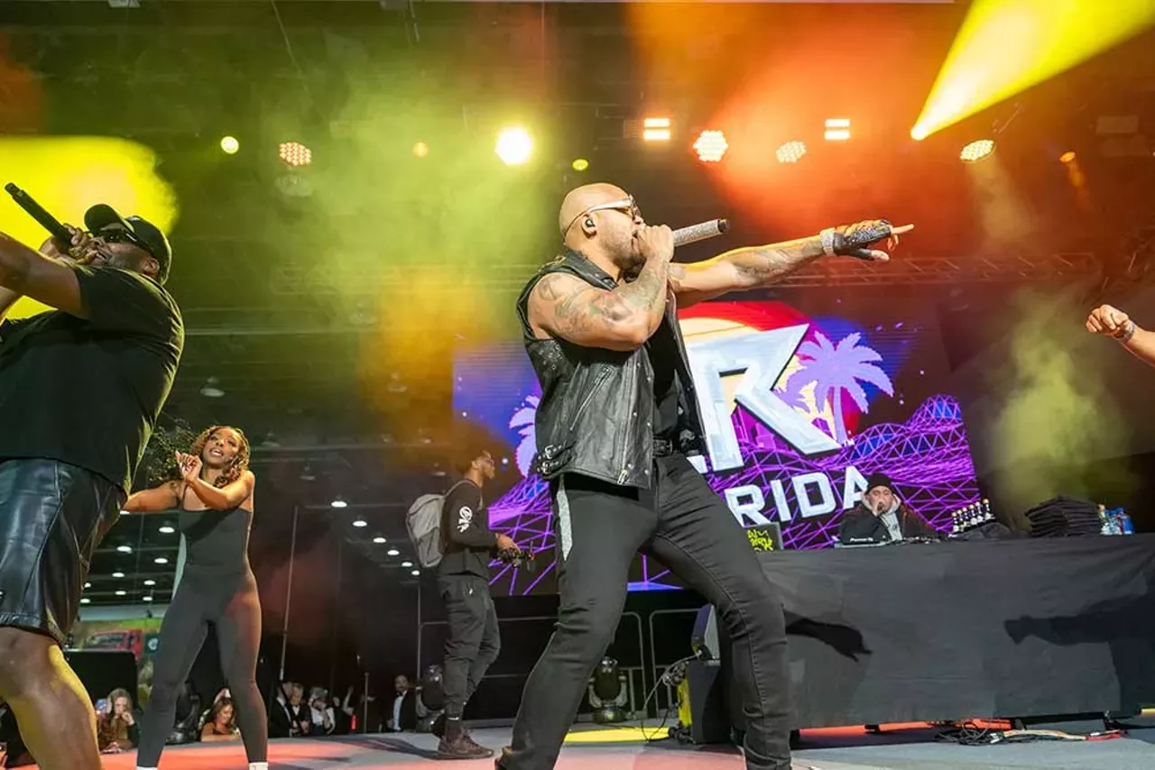 Image: Flo Rida performed at the Detroit Auto Show charity gala