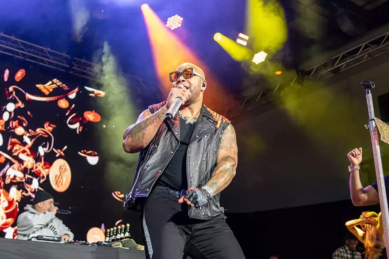 Image: Flo Rida performed at the Detroit Auto Show charity gala