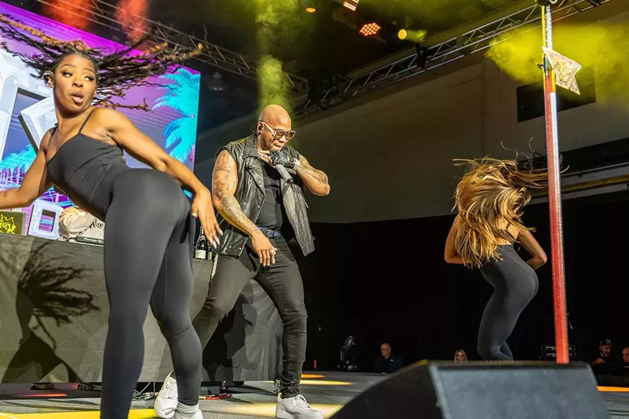 Image: Flo Rida performed at the Detroit Auto Show charity gala