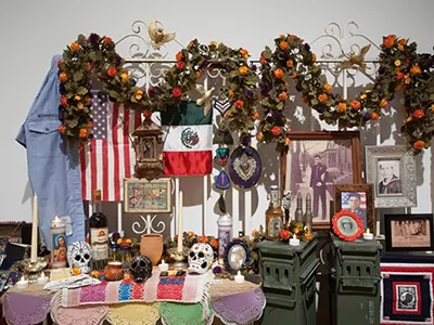 Image: Folk art on display with DIA's ‘Day of the Dead’ ofrendas