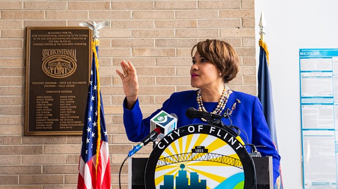 Then-Mayor Karen Weaver in 2018.