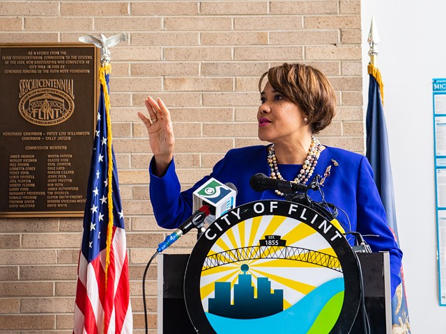 Then-Mayor Karen Weaver in 2018.
