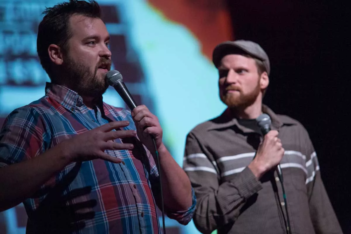 Joe Pickett and Nick Prueher share their strange video finds with their Found Footage Festival.
