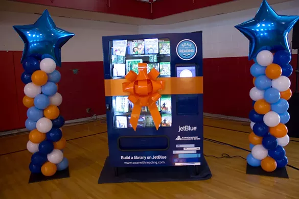 Image: Free book vending machine launch party [PHOTOS]