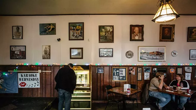 The Cadieux Café draws an eclectic crowd.