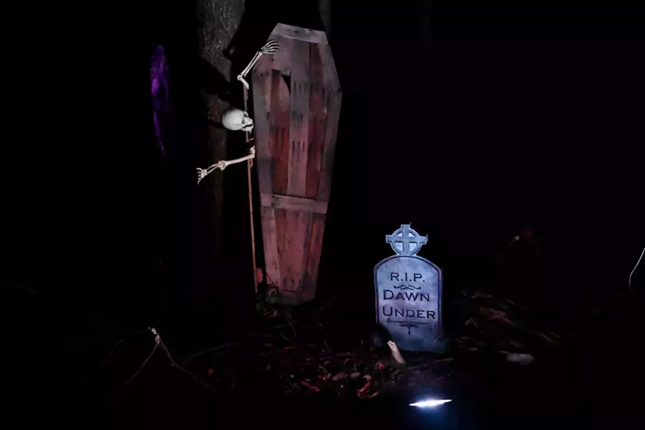 Image: Glenlore Trails' trippy and illuminated haunted forest is spookier than ever &#151;&nbsp;here's a preview