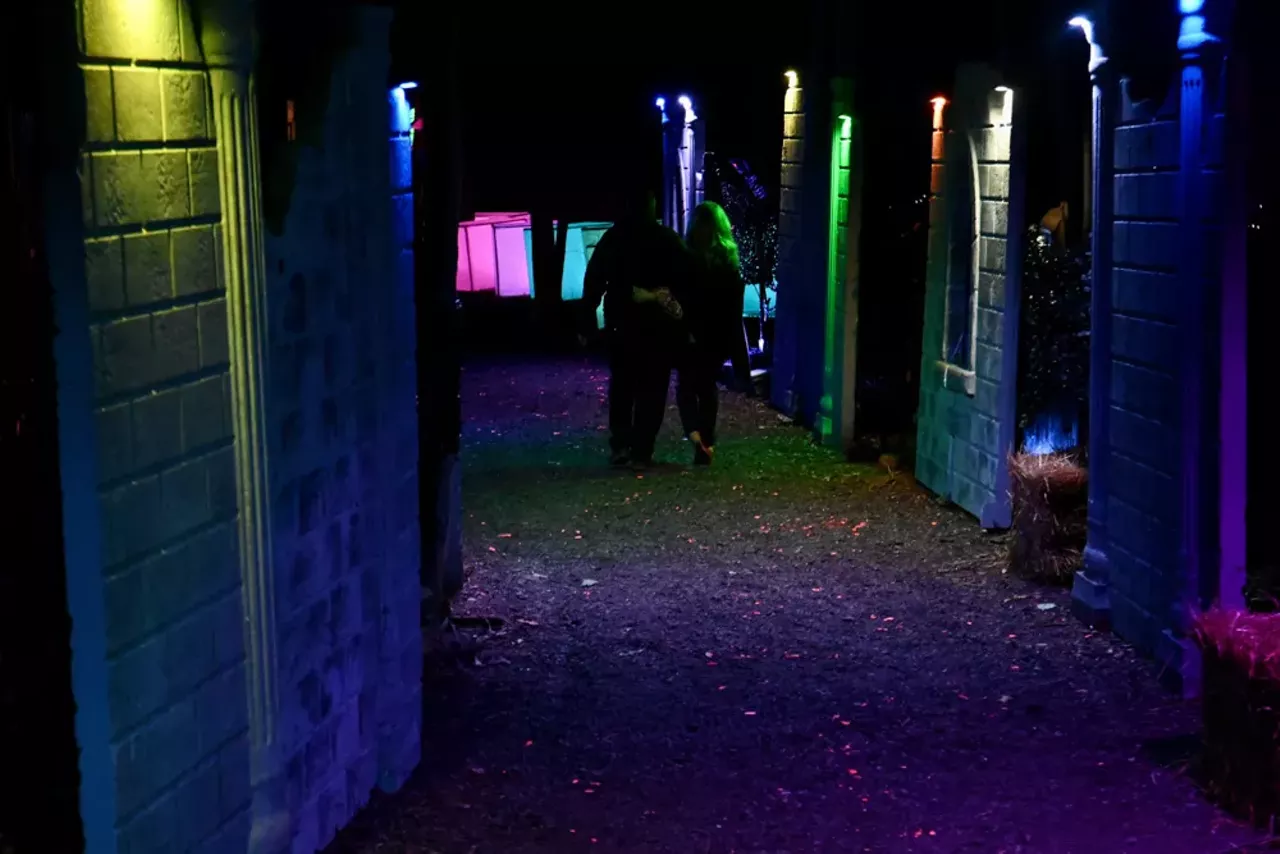 Image: Glenlore Trails' trippy and illuminated haunted forest is spookier than ever &#151;&nbsp;here's a preview