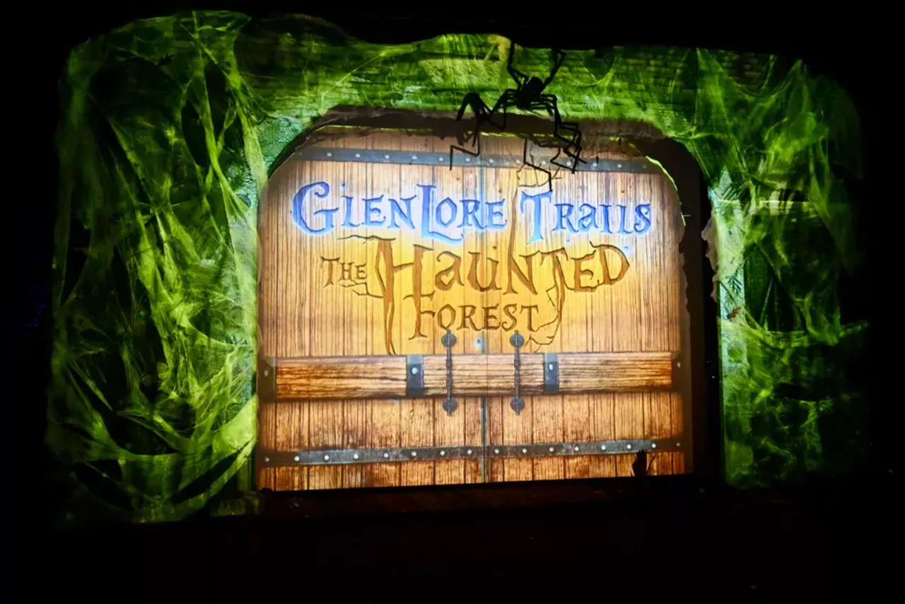 Image: Glenlore Trails' trippy and illuminated haunted forest is spookier than ever &#151;&nbsp;here's a preview