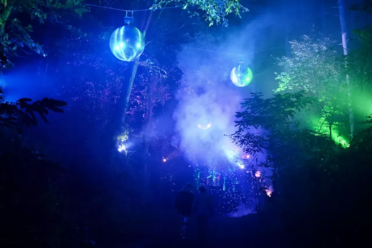Image: Glenlore Trails' trippy and illuminated haunted forest is spookier than ever &#151;&nbsp;here's a preview