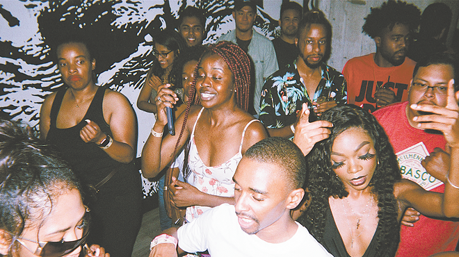 Image: Glow up at Bevlove's monthly dance party at Deluxx Fluxx
