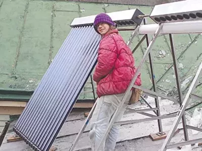 Image: Going green, saving cash