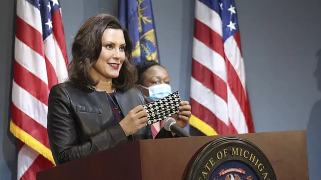 Gov. Gretchen Whitmer wants you to #MaskUp.