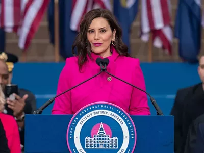 Image: Gov. Whitmer: ‘Michigan’s not a blue state’