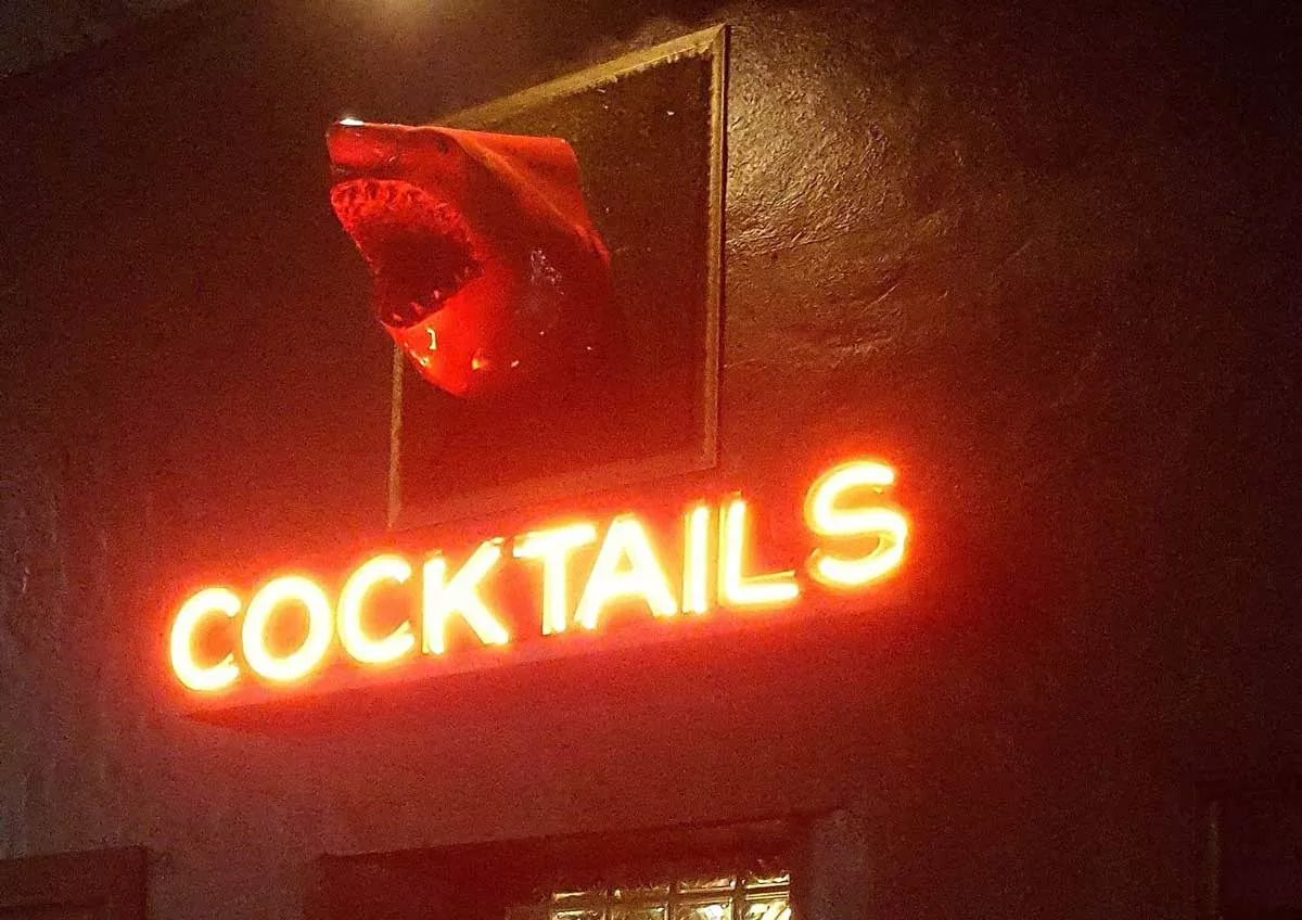 Image: The High Dive was opened by L.A. artist Shark Roof in 2018.