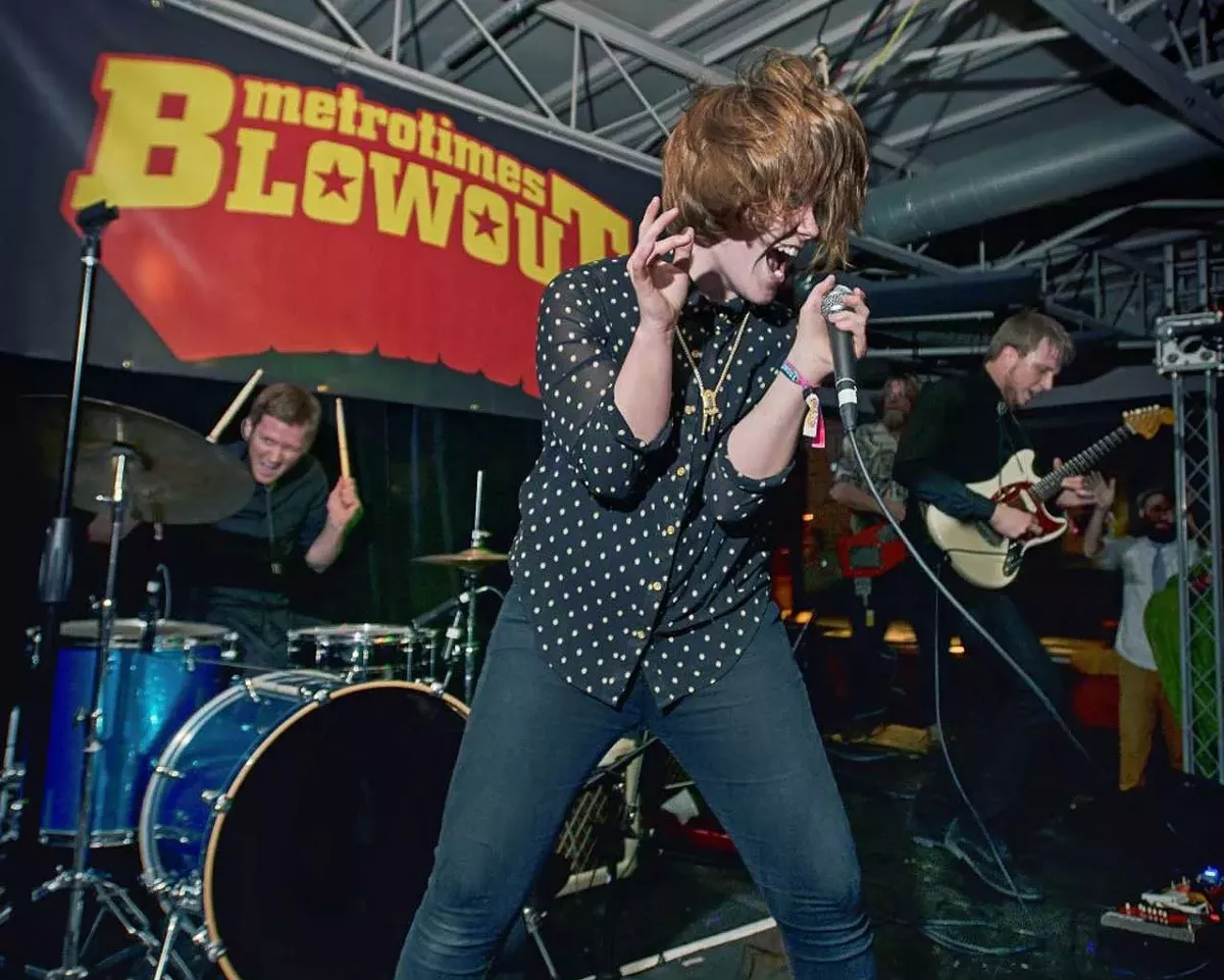 Image: Flint Eastwood performs at Metro Times Blowout 2013.